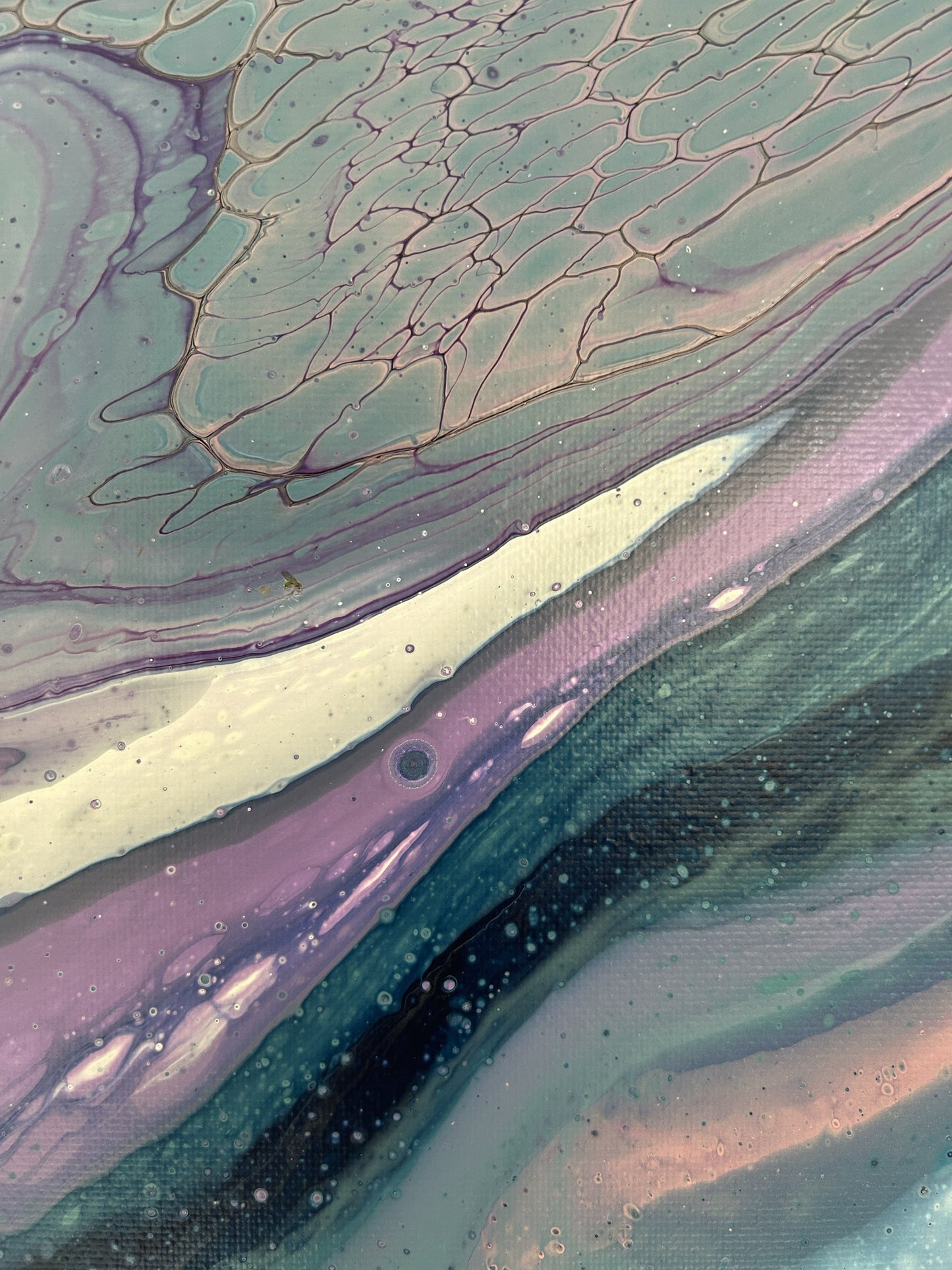Cascade in Pastels