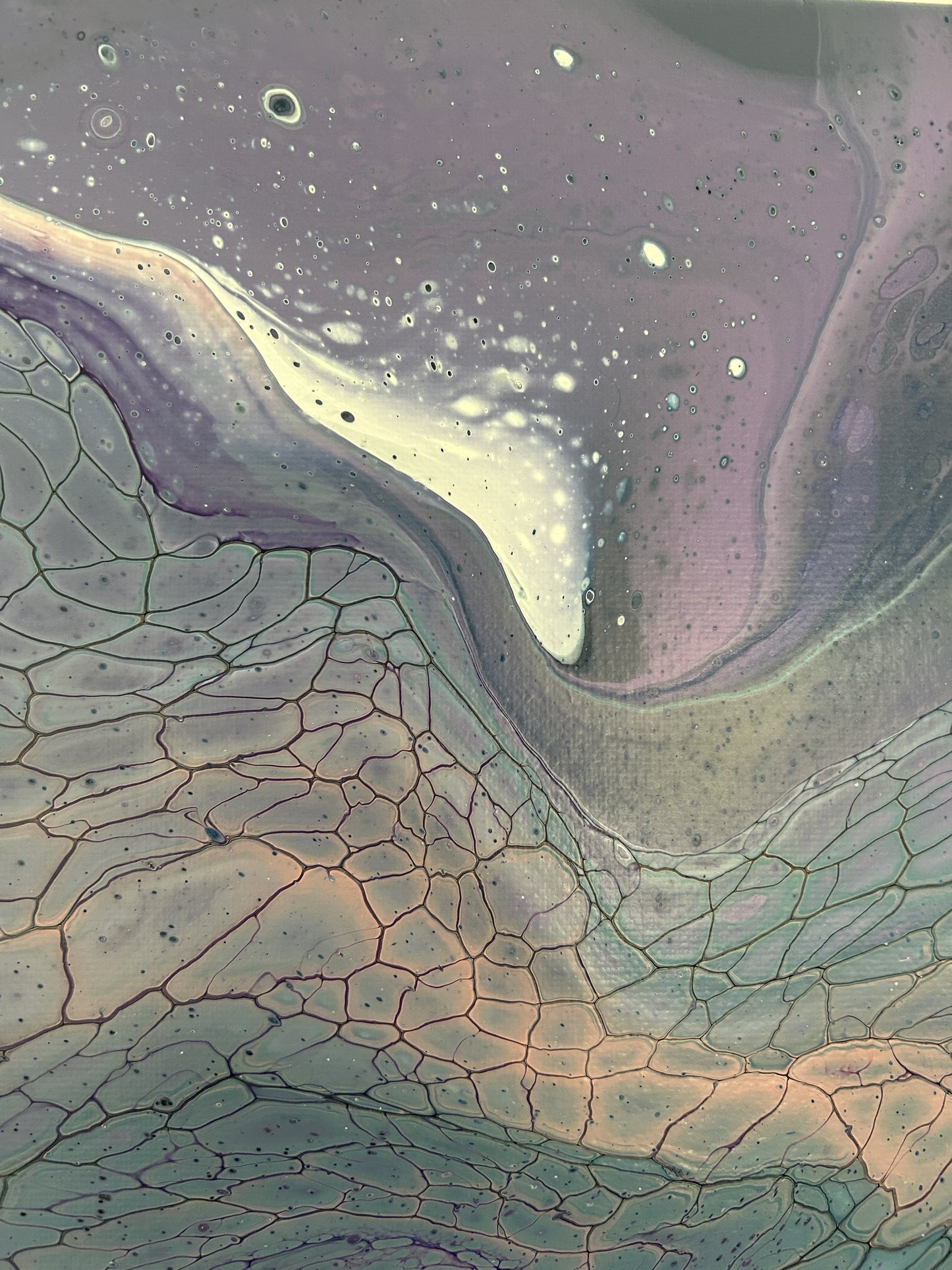Cascade in Pastels