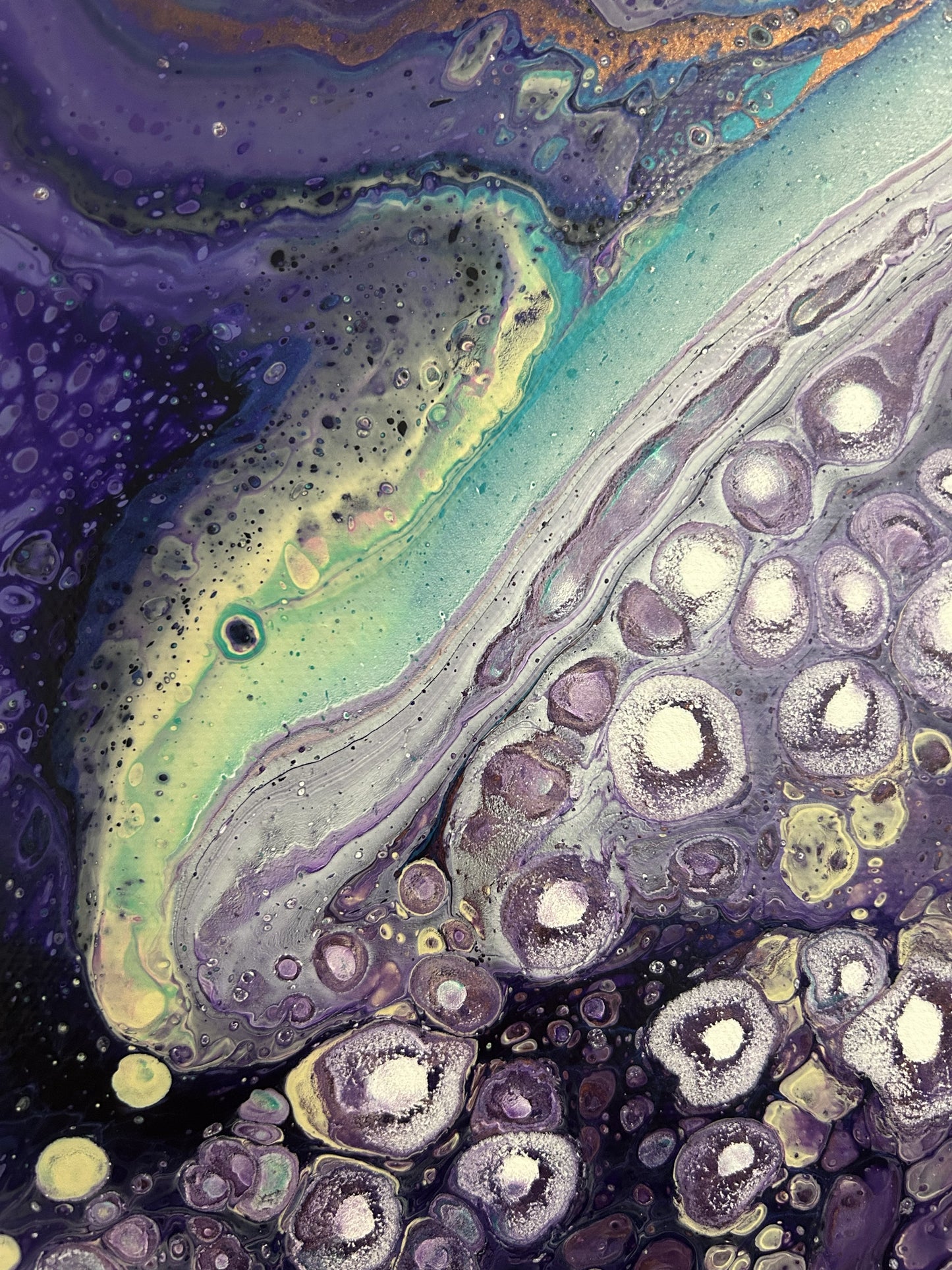 Bubbling Violet